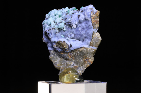 13 g 貴重標本 2019年閉山 ナミビア スコーピオン・ジンク鉱山産 天然 マラカイト 変成後スミソナイト スコーピオン あらかじめご了承の上でお買い求め下さい