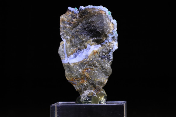 13 g 貴重標本 2019年閉山 ナミビア スコーピオン・ジンク鉱山産 天然 マラカイト 変成後スミソナイト スコーピオン あらかじめご了承の上でお買い求め下さい