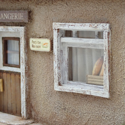 小さいお家　フランスの町のパン屋さん　1/50サイズ 4枚目の画像