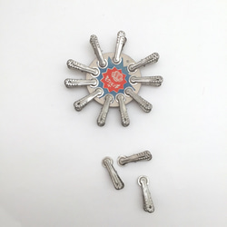 ビンテージアルミピンチ 昭和 古いクリップ レトロ 洗濯バサミ 文具