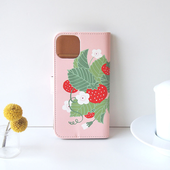 草莓筆電型智慧型手機保護殼#相容iPhone15 第2張的照片