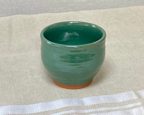 湯呑み・ぐい呑み 〜味わいのある深緑色〜 湯呑み きなつき kina-tsuki