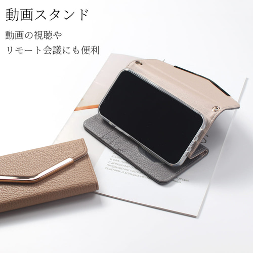 手帳型 iphone ケース ショルダーストラップ ミラー 14 se 13 12 手帳型 iphoneケース ショルダー ストラップ ミラー付き 14 SE
