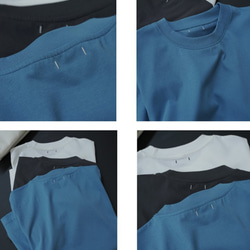 夏のHネック半袖Tシャツカジュアルブラウスの女性  Z2487 7枚目の画像