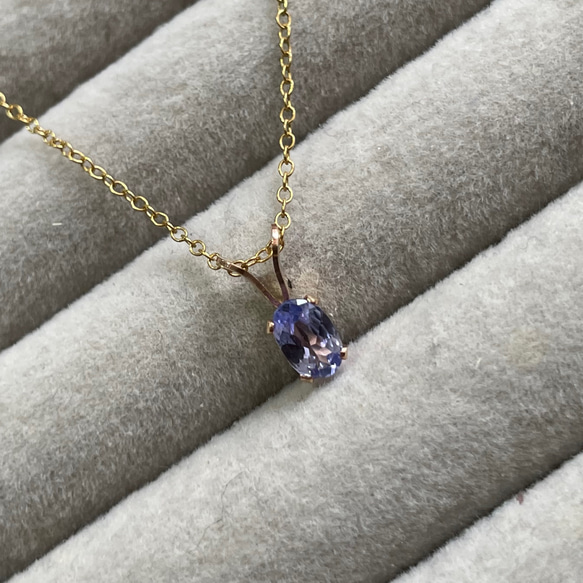 twilight ...tanzanite  Rabbit ears 14kgf 6枚目の画像