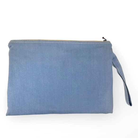 Denim Clutch Bag 2枚目の画像