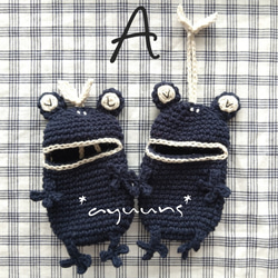 *新色追加* カエル さんキーケース 12枚目の画像