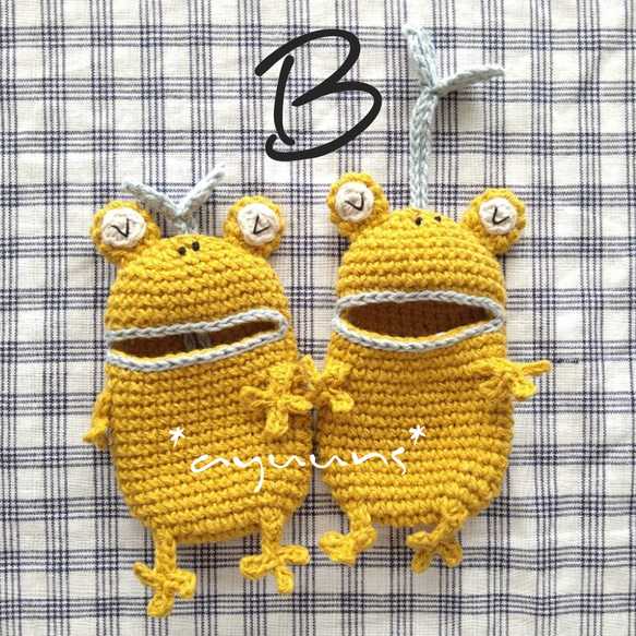 *新色追加* カエル さんキーケース 13枚目の画像