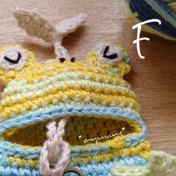 *新色追加* カエル さんキーケース 17枚目の画像