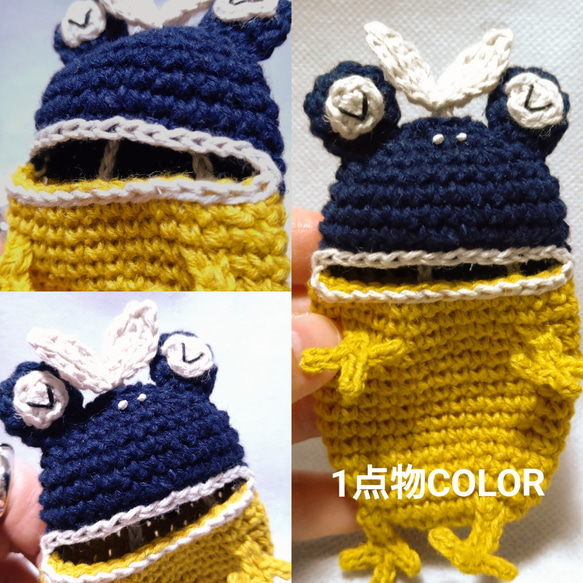 *新色追加* カエル さんキーケース 18枚目の画像