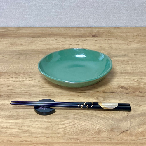 皿・プレート 〜味わいのある深緑色〜（中・16cm） 中皿 きなつき kina