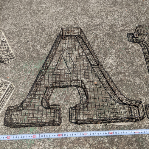 アルファベット看板 オーシャン 壁掛け看板 立体式 大型看板 OCEAN  