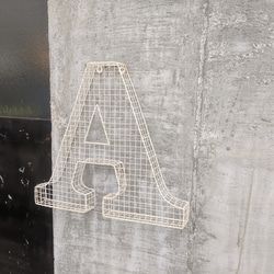 アルファベット看板  A サイン 壁掛け看板  立体式 大型看板   #エース #店舗什器  #ガレージ雑貨 1枚目の画像