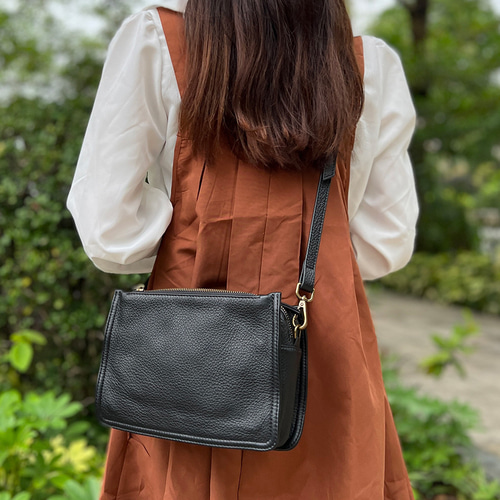 ショルダーバッグ 2way クラッチバッグ レディース 本革 革