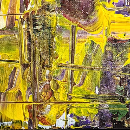 ジャズ」 キャンバスにアクリル * 絵画 現代アート 抽象画 内野