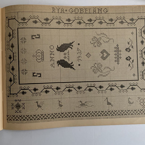 手芸本： 「 Korsstygns boken 」 - 北欧雑貨・ヴィンテージ