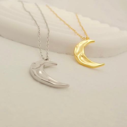 silver925 月モチーフ ネックレス ネックレス・ペンダント La Terre 