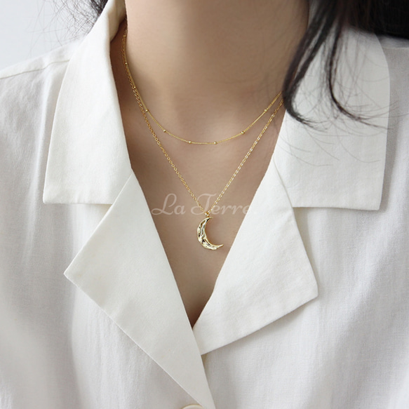 Le Chic Radical 月モチーフネックレス Le Chic Radical 月モチーフネックレス
