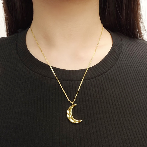 silver925 月モチーフ ネックレス ネックレス・ペンダント La Terre 