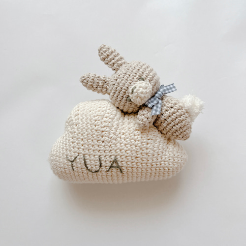 mocha様オーダー】オールコットン もくもく雲のあみぐるみ おもちゃ