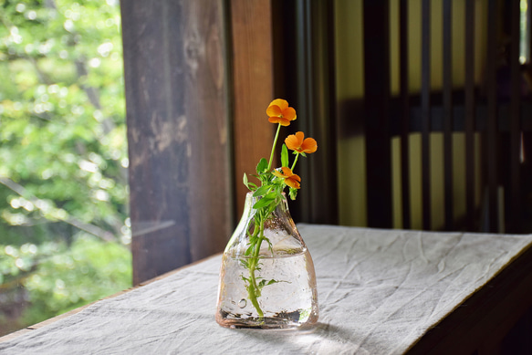 konoha花瓶すぼみくちのぴんく 3枚目の画像