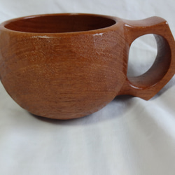 ケンポ梨の一木彫りコーヒーカップ. 13枚目の画像