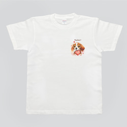 【 キュンです ビーグル 】 Tシャツ　おしゃれ　かわいい　犬　ペット　うちの子　プレゼント　ギフト 4枚目の画像