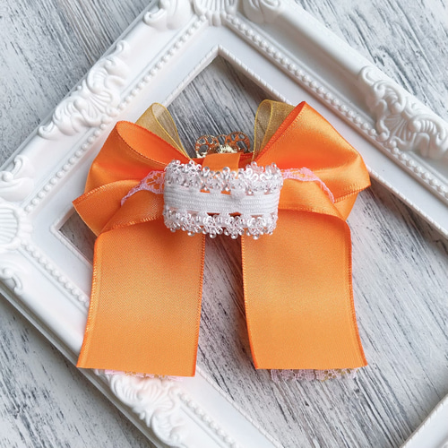 キンブレリボン ペンライトリボン オレンジ その他アクセサリー