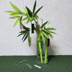 竹の花入れ（小） 一輪挿し・花瓶・花器 gla+cera 通販 15871977