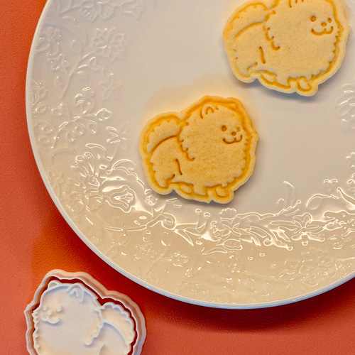 ★大人気商品★ クッキー型 通販 yuhoko_mold クッキー型 ポメラニアン イヌ 調理器具