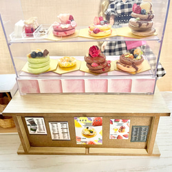パンケーキのショーケースセット(リカちゃんサイズ) 3枚目の画像