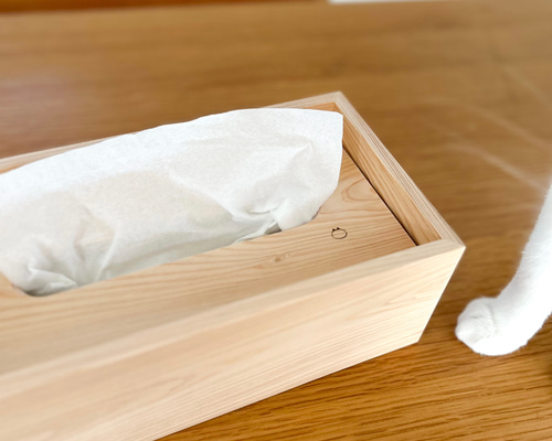 ヒノキのティッシュボックスケース ヒノキのティッシュボックスケース ヒノキのティッシュケース