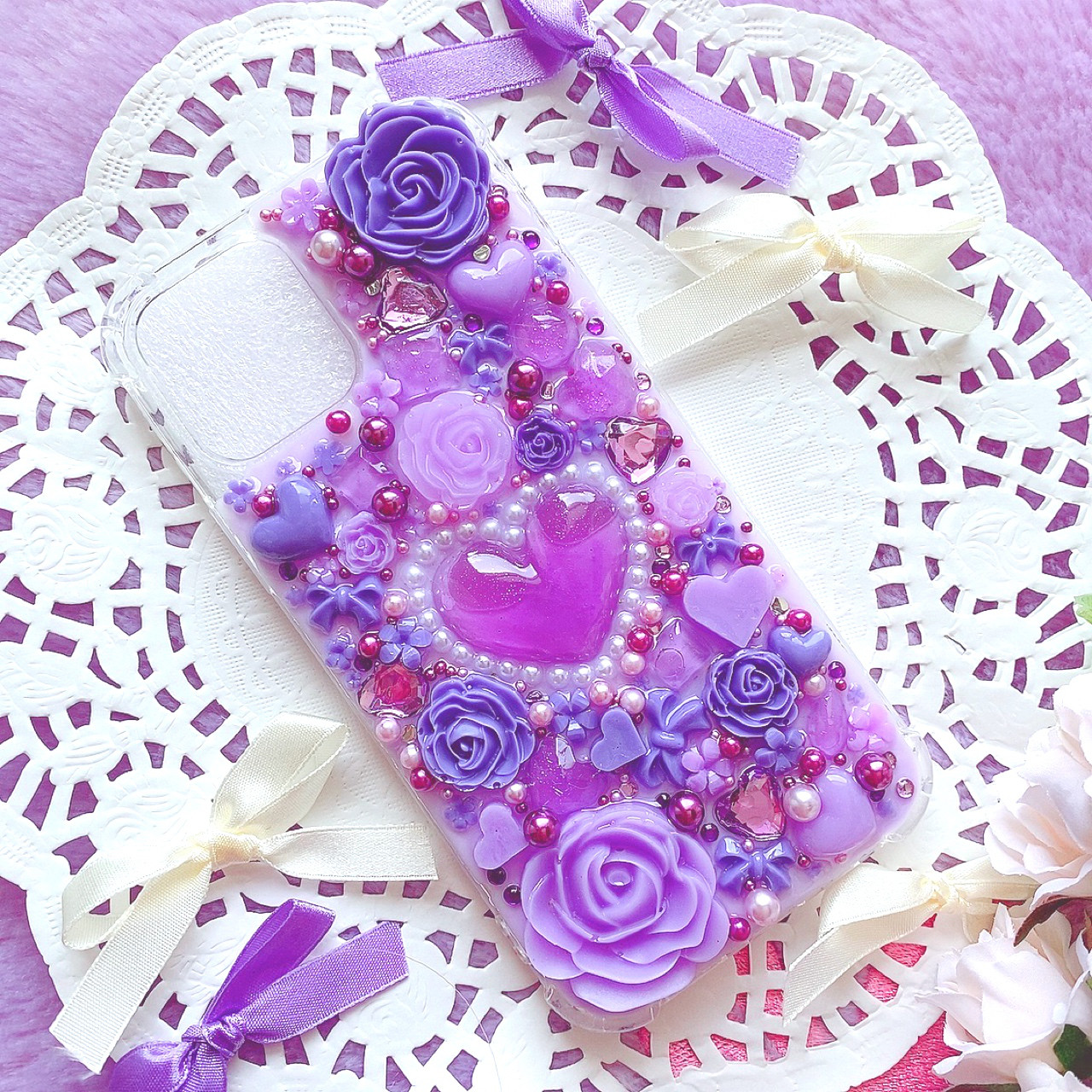 世界一可愛いスマホケース♡デコラ系♡渋谷♡原宿系♡スマホケース　GALAXY Android Xperia