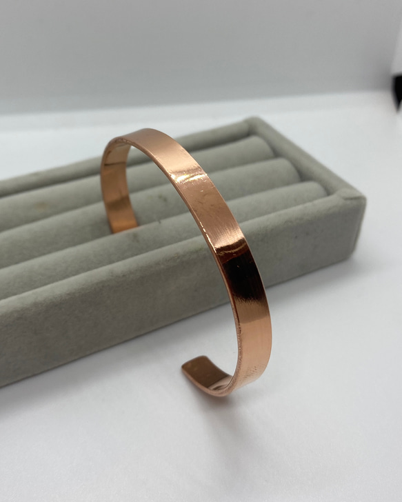 銅 バングルφ3㎜｜純銅 ブレスレット ハンドメイド メンズ