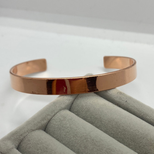 全商品送料無料】銅バングル 平線 ノーマル（細） バングル・リスト