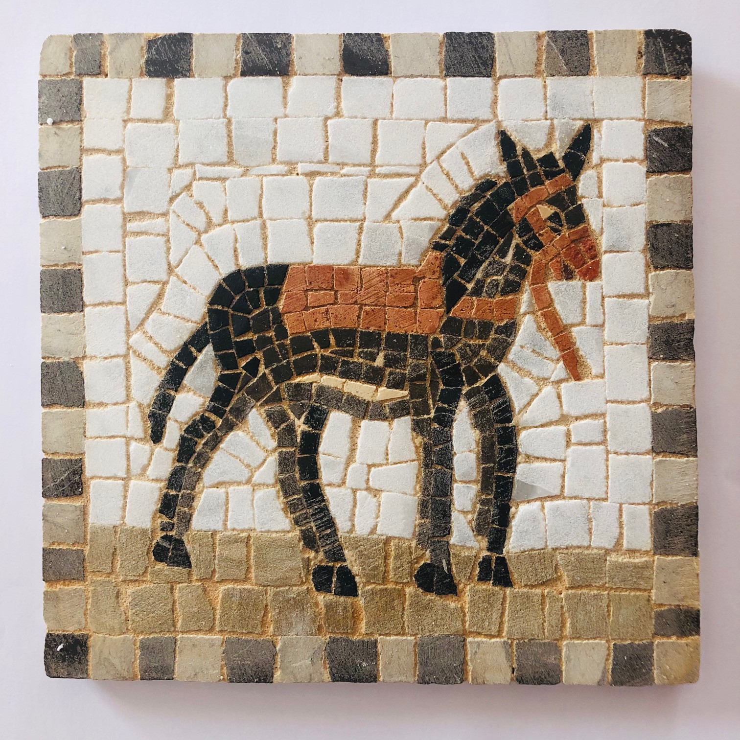 チュニジアモザイクタイル画女神