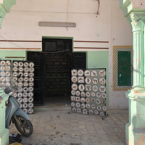 モザイクタイル＊チュニジア伝統工芸品 チュニジアの歴史を感じる