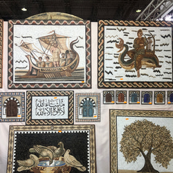 モザイクタイル＊チュニジア伝統工芸品　チュニジアの歴史を感じるモザイクアート　ロバ14 11枚目の画像