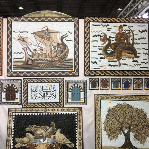 ダルメシアン　インテリアアート　タイル　絵画　陶器 ダルメシアン インテリアアート タイル 絵画 陶器
