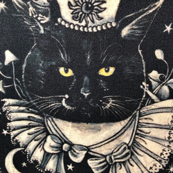星月猫★アート「KING」絵画 木製パネル貼り SMサイズ複製画「003」猫 2枚目の画像