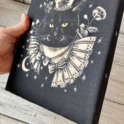 星月猫★アート「KING」絵画 木製パネル貼り SMサイズ複製画「003」猫 3枚目の画像
