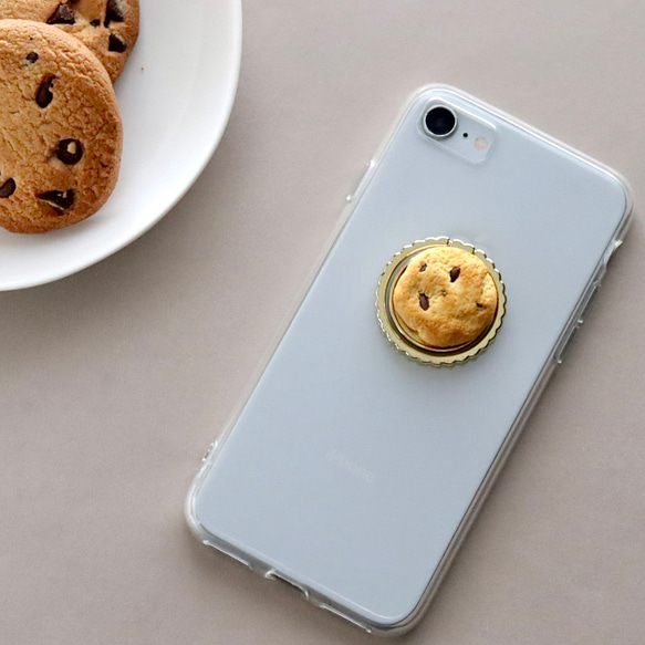 巧克力餅乾智慧型手機戒指 第3張的照片