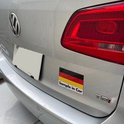 ドイツ国旗【Dog in Car/ドッグインカー】マグネットステッカー 4枚目の画像