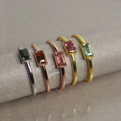 美品　希少　バイカラートルマリン　リング　ハンドメイド　k14gf 15号 美品 希少 バイカラートルマリン リング ハンドメイド k14gf 15号