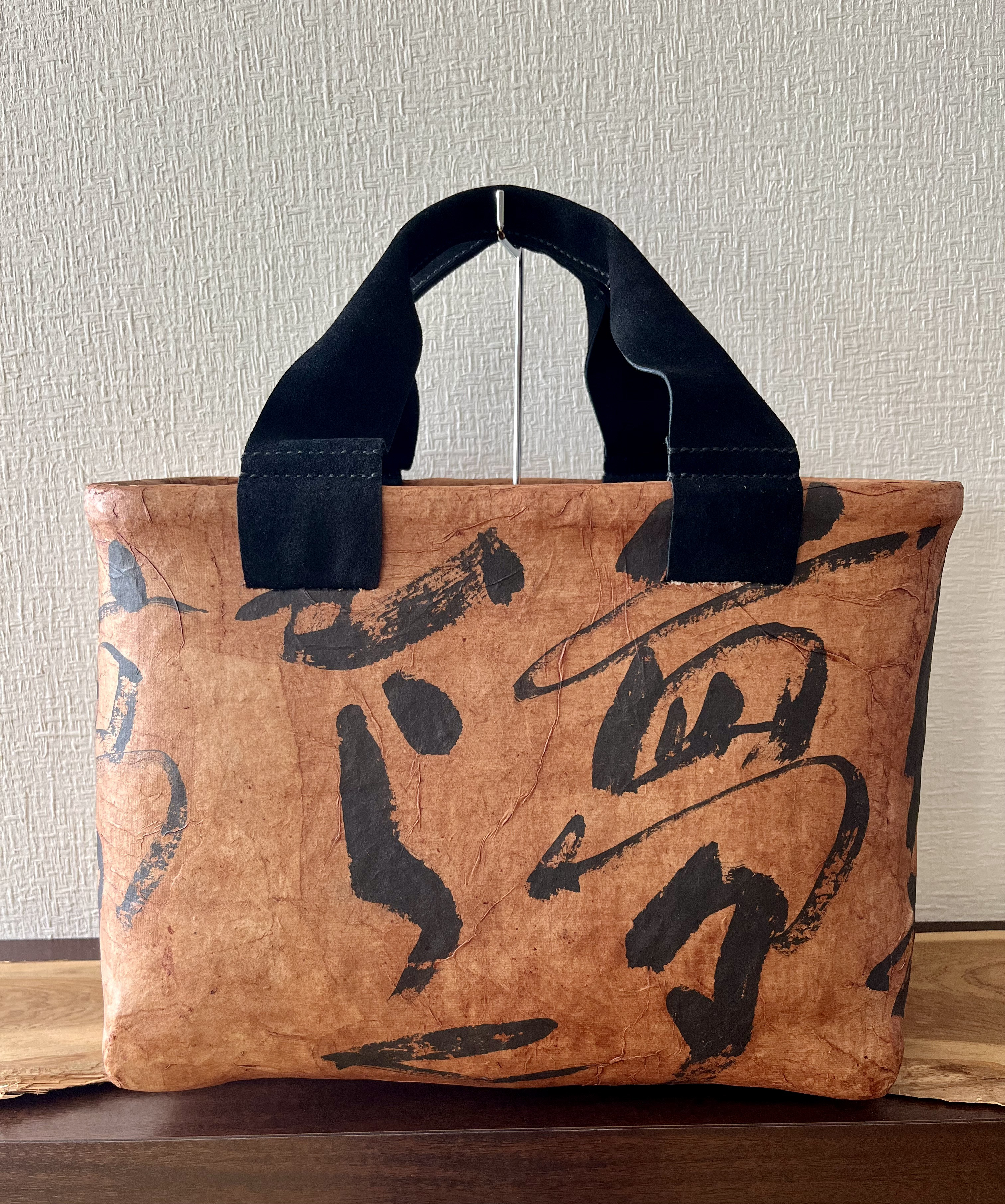 一閑張りバッグ　モダン 一閑張りバッグ　モダン