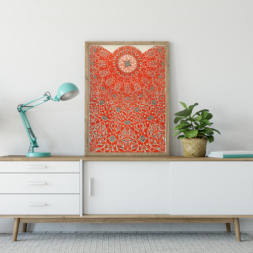 特大】オリエンタルモダンアート 特大】オリエンタルモダンアート テツ