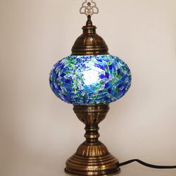 Turkish Mosaic lamp[Desk type]LARGE-Summer *Free shipping 第4張的照片