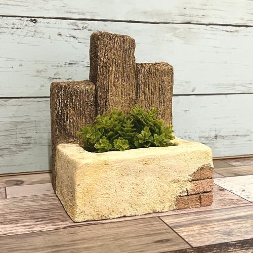 プランター型　モルタルハウス4つセット Mansion Planter | マンションプランター | Nobuhiro Sato