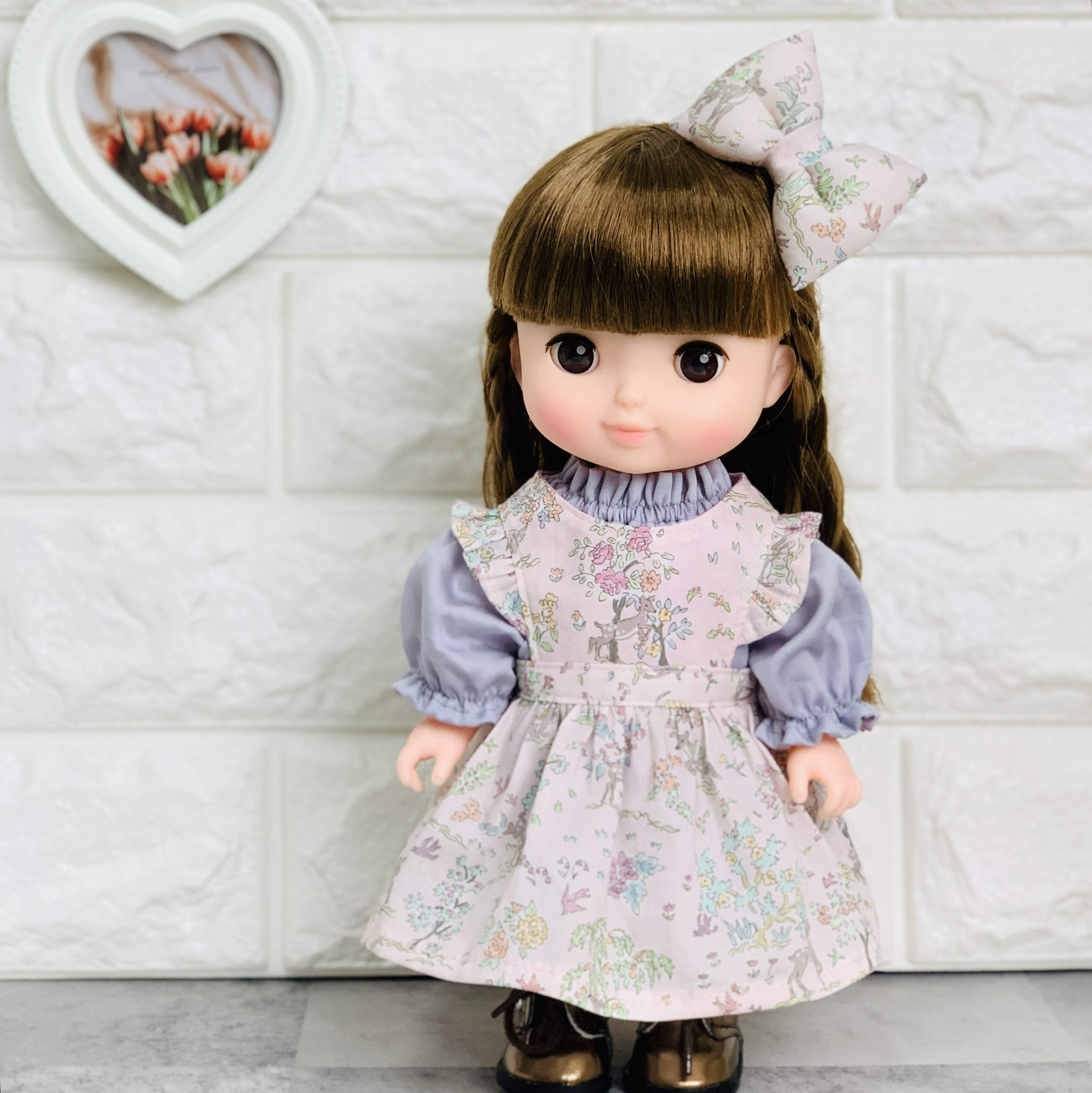 エプロンワンピぬいぐるみ エプロンワンピマスコット みっふぃーおやつ堂