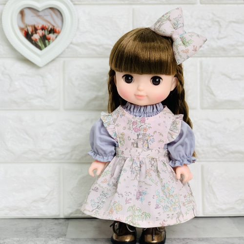 ファミリア マスコットベア ワンピース エプロン オーダー 着せ替え お